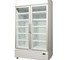 Crusader - CCE1130 - Double Glass Door Display Fridge White