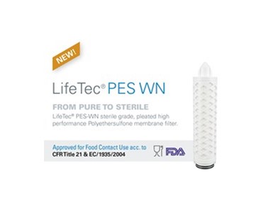 Donaldson - Sterile Grade Membrane Filter | LifeTec PES-WN