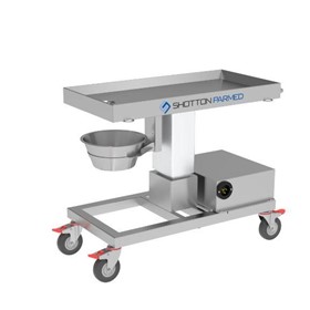 Veterinary Operating Table Trolley Small Height Adjustable
