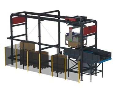 Burg Machinery - Robot Bin Unloader | POLS-O