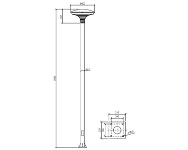 Street Light | DHB-1019 | Kasesware Lighting