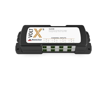 MadgeTech - Data Loggers VoltX Series - 4, 8, 12, and 16-channel DC voltage 