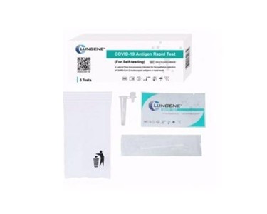 Clungene - COVID-19 5 Pack Rapid Antigen Test Kit for Self Testing (Nasal Swab)