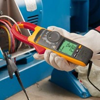 How to use the power quality indicator on the 378 FC clamp meter