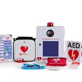 CR2 Essential Fully Automatic AED Lockable Cabinet Alarm Defibrillator