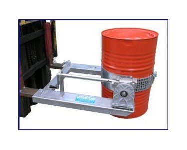 Forklogic - Forklift DR-NH Drum Rotator Attachment