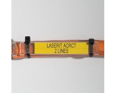 Acrylic Cable Tags | Laserit