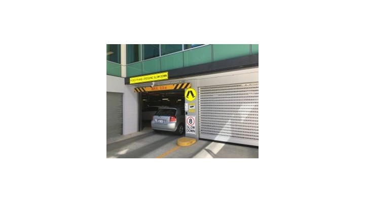 Efaflex doors for carpark entry