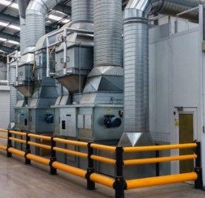 Combilift protects new facility with A-SAFE polymer safety barriers Combilift protects new facility with A-SAFE polymer safety barriers