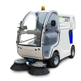 Electric Compact Street Sweeper | EcoSweep 360