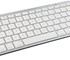 Ultra Thin White Bluetooth Keyboard