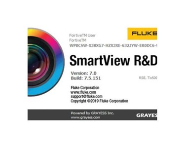 Fluke - SmartView R&D Thermal Imaging Software