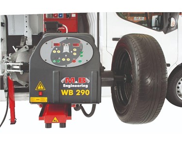 MB Engineering - Mobile Truck Tyre Changer and Wheel Balancer | Dido26 WB290