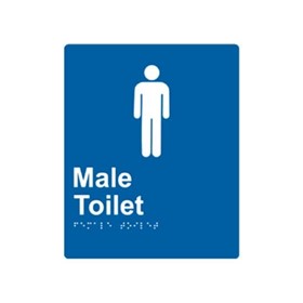 Safety & Orientation Signage | Male-Toilet