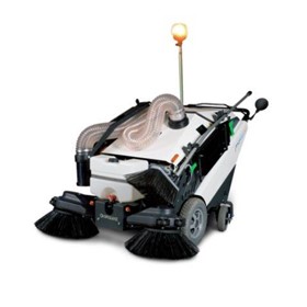 EcoMax 100 Electric Pavement Sweeper