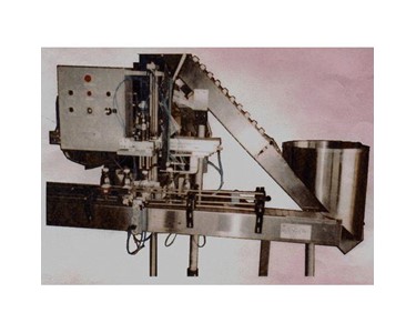 Mourpak - Capping Machine - Automatic Pick & Place Capper with Cap Sorting