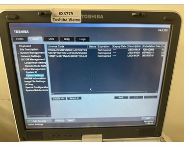 Toshiba -  Viamo Ultrasound EX3779