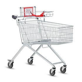 Shopping Trolley With Tray For Babysafe