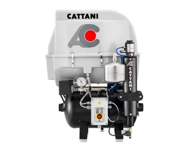 Cattani - Medical Air Compressor | AC 100 – With Acoustic Hood & Pre Filter