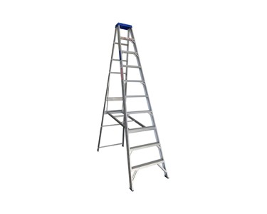 Indalex - Aluminium Single Sided Step Ladder | Pro Series 10ft (3.0M)