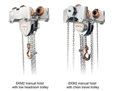 Konecranes - EX manual hoists and trolleys