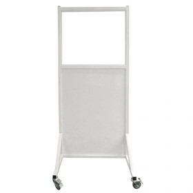Mobile Leaded Barrier With 75cm W X 60cm H Window