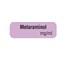 Medi-Print - Drug Identification Label - Lilac | Metaraminol 10x35 op