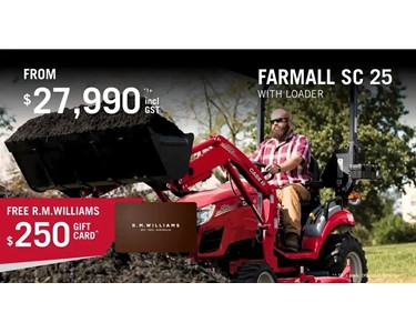 Subcompact Farm Tractor | Farmall 25SC