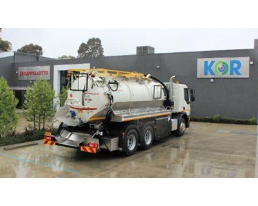 Cappellotto - Industrial Vacuum Truck | CAP VAC 2600 6x4