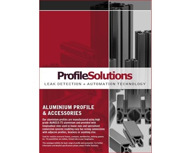 Profile Solutions - Aluminium Profile Building System.