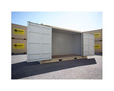 Side Opening Modified Shipping Containers
