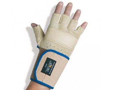Premium Anti Vibration Glove | Half Finger with Wrist Support