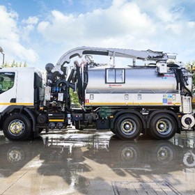 Industrial Vacuum Truck | CAP COMBI CC 2600 HYDRO 6x4 | Cappellotto