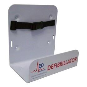 AED White Wall Bracket