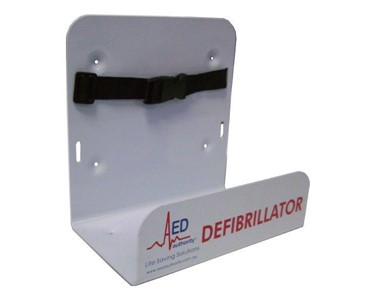AED White Wall Bracket