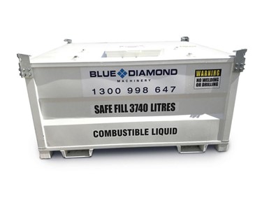 Blue Diamond - Fuel Tank Cube 4150L Self Bunded Baffled