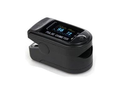 Priority First Aid - Finger Pulse Oximeter (Black)