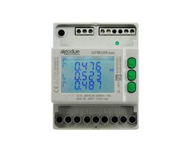 Algodue - UPM209 | DIN Rail 3 Phase Power Meter