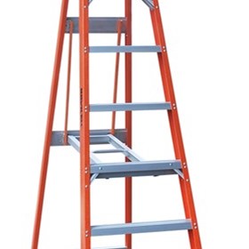 Fibreglass Single Sided Step Ladder | Pro Series