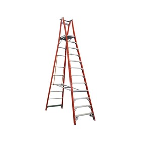 Platform Ladder | Pro-Series Fibreglass 12 Step 3.6m (4.6m Rail)