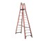 Indalex - Platform Ladder | Pro-Series Fibreglass 12 Step 3.6m (4.6m Rail)