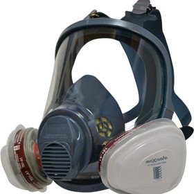 Full Face Mask Silicone Chemical Respirator (R690)