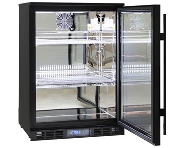 Rhino - Energy Efficient Black Commercial Glass Door Bar Fridge | SG1R-B