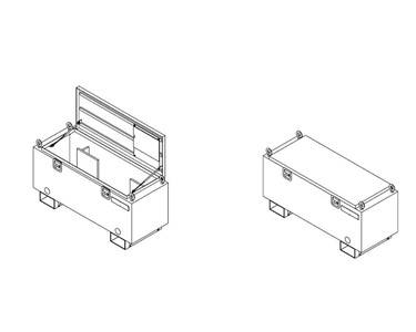 BTS - Aluminium Tool Storage Box
