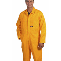 Flame Retardant Workwear - Proban Treated Heavyweight Cotton Drill Overall (330gsm)