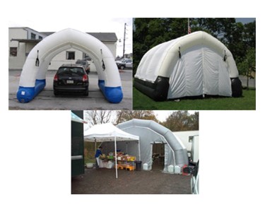 QwikShelter - Inflatable Workstations and Shelters