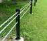 Wire Rope Safety Barrier - Flexfence 3 Rope TL4