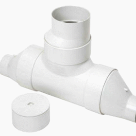 PVC Sewer Pipe Maintenance Shafts Inline