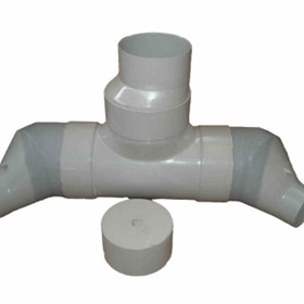PVC Sewer Pipe Maintenance Shafts | 90degree Elbow