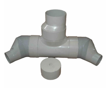PVC Sewer Pipe Maintenance Shafts | 90degree Elbow